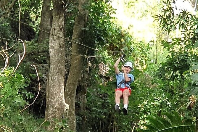 16 Lines Zipline, Cave and Mud Spa Combo Tour with Lunch in Fiji - What the climb means for your comfort