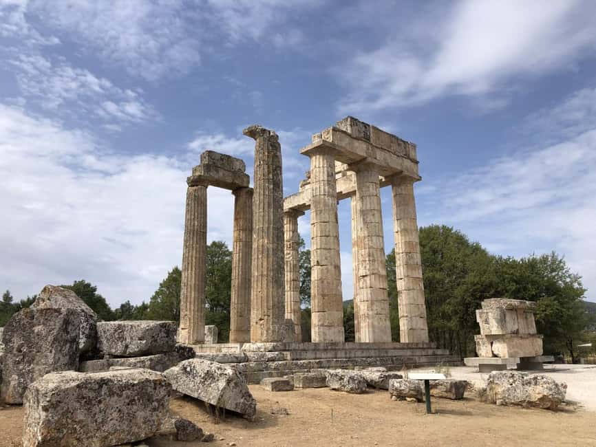 Ancient Corinth, acrocorinth castle and Thermal Spa Day - Lunch is flexible, but budget for it