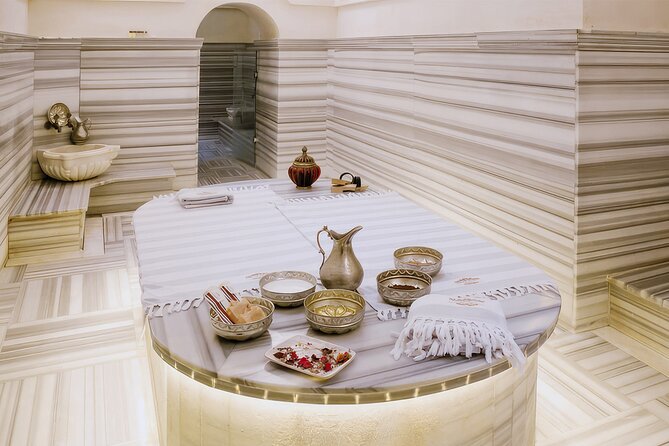 Antalya / Lara : Traditional Turkish Bath & Oil Massage & Spa - The salt room, sauna, and steam room