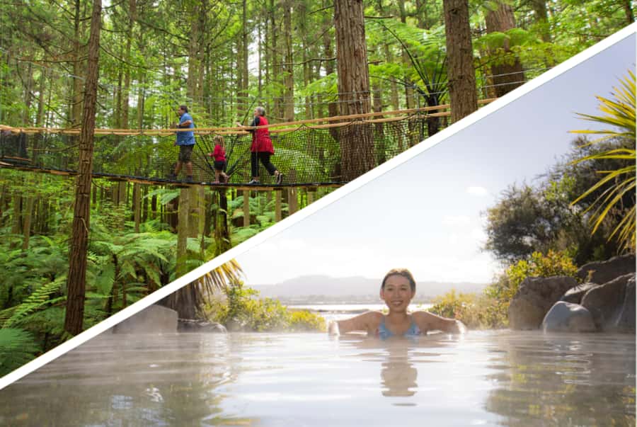 Auckland: Rotorua Highlights with Redwoods Treewalk & Spa - Waikato gives the drive a sense of place