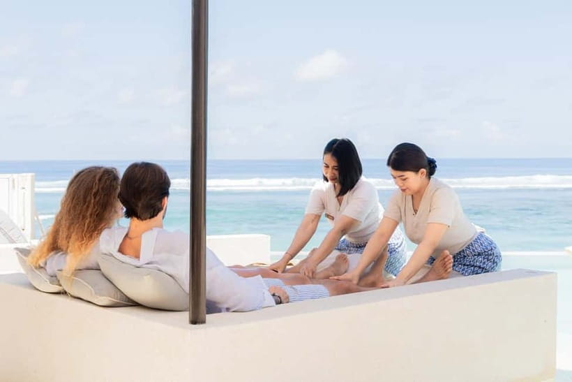 Bali: Svaha Spa Melasti Massage & Beachfront Club Experience - What happens before the massage
