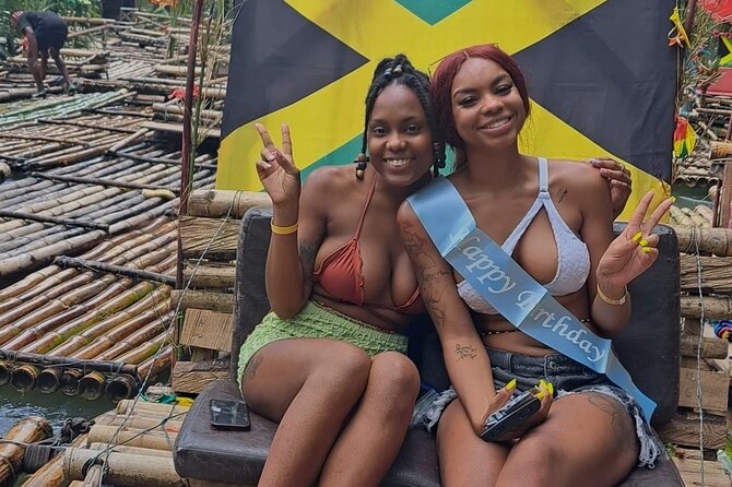 Bamboo Rafting Adventure with Limestone Massage from Montego Bay - The limestone massage stop