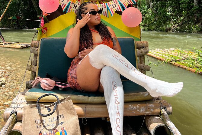 Bamboo Rafting and Limestone Massage in Montego Bay, Jamaica - The limestone foot massage after the ride