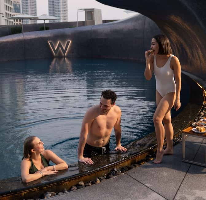 Bangkok: W Hotel Pool & Gym Experience - Spa facilities and the 60-minute massage