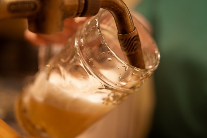 Beer Spa and Salt Cave in Prague (single bath) - The 37 to 38 °C bath and included drinks