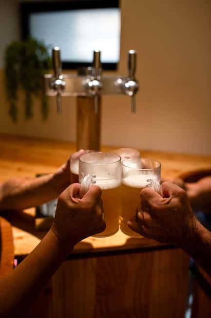 BEER SPA Niedermorschwihr - Soaking in hops, malt, and brewer’s yeast