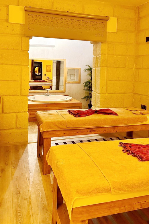 Cappadocia Turkish Bath/Hamam & Massage - Face mask, tea, and the gentle finish