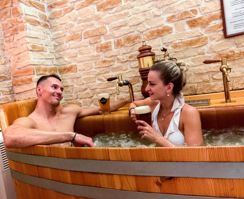 Caroline Bernard Beer Spa Prague with Beer & Massage Option - Arriving at Hotel Spa Caroline