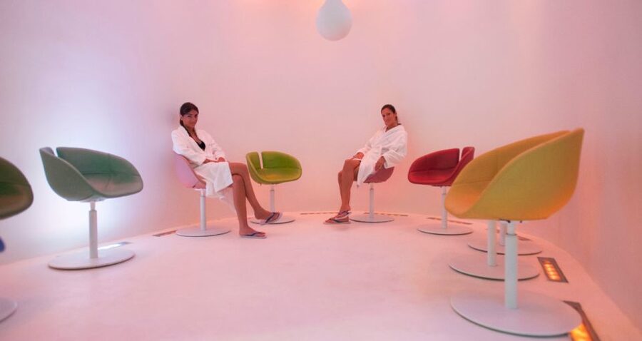 Chianciano Terme: Sensory Spa Admission Ticket - The outdoor garden and Acqua Santa source