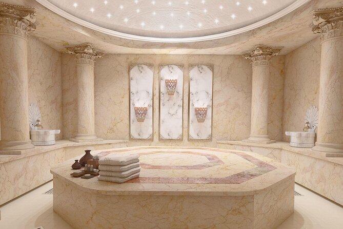 Cleopatra's Deluxe Spa Treatment with Massage, Sauna, and Jacuzzi - The Cleopatra bath and kese exfoliation