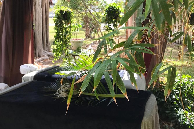 Couples Outdoor Bamboo Garden Massage or Ultimate Candlelight Signature Massage - A couples massage with a real choice of mood