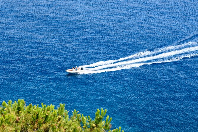 Favignana inflatable boat tour, wine tasting, snorkeling and relaxation - What $150.18 buys you