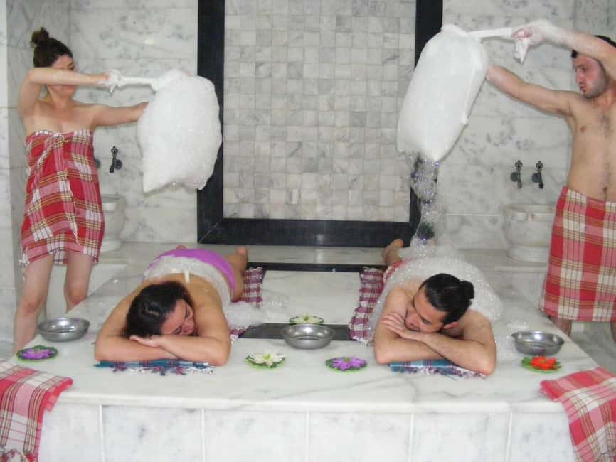From Fethiye/Oludeniz/Calis: Turkish Bath With Oil Massage - Foam massage and the soap-filled middle of the ritual