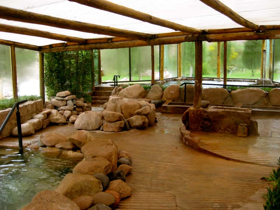 From Mendoza: Premium Spa Day at the Cacheuta Hot Springs - The mountain road from Mendoza to Cacheuta