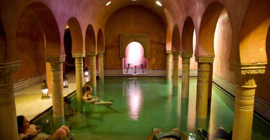 Granada: Alhambra Guided Tour and Arabian Bath and Massage - Hammam Al Andalus after the long walk
