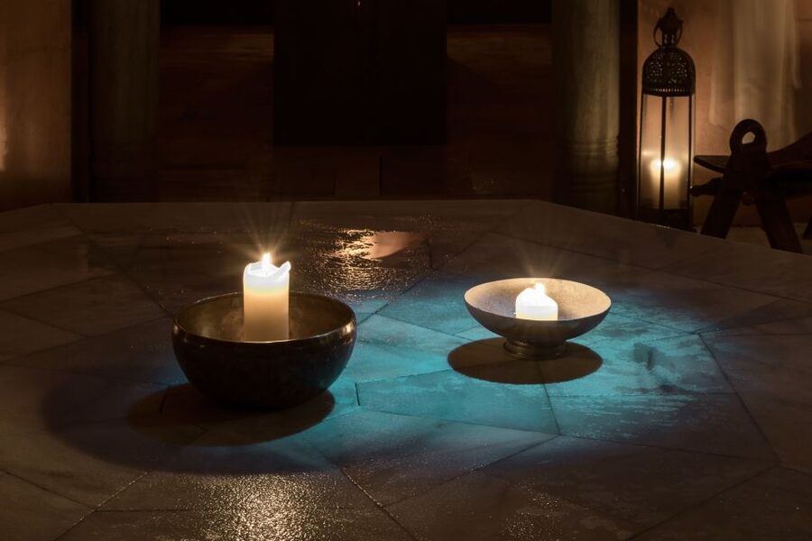 Granada: Hammam Al Ándalus with Massage - Entering the Arabian bath near Church of Santa Ana