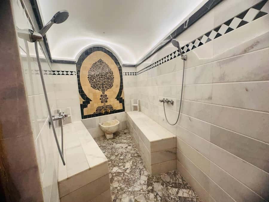 Hammam &Massage Dar Tahri & SPA - Black soap exfoliation is the most distinctive step