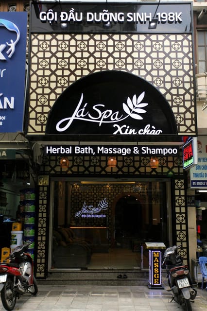 Hanoi Lá spa Massage 38: Combo Shampoo & body Massage 120' - The one-hour body massage with natural oils