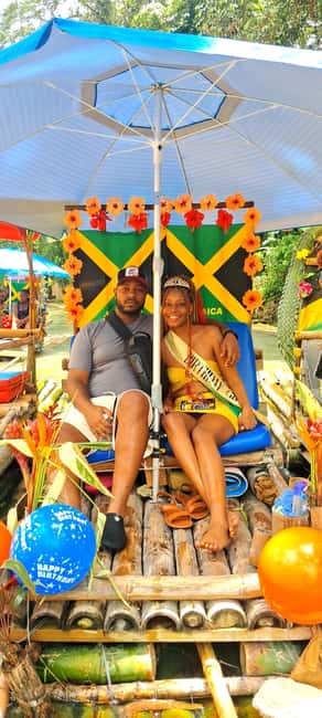 Jamaica Bamboo Rafting Experience with Limestone Massage - A quiet 90 minutes on Jamaica’s Great River