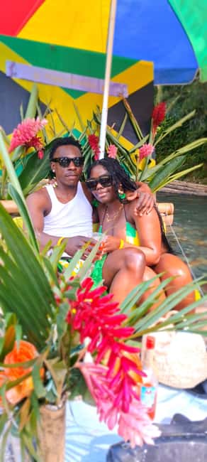 Jamaica Bamboo Rafting Experience with Limestone Massage - The limestone foot massage