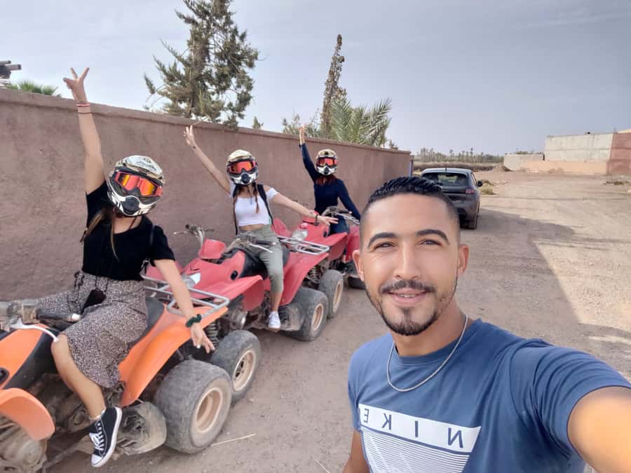 Marrakech: Palmeraie Quad Bike & Traditional Moroccan Spa - What the Palmeraie ride is really like