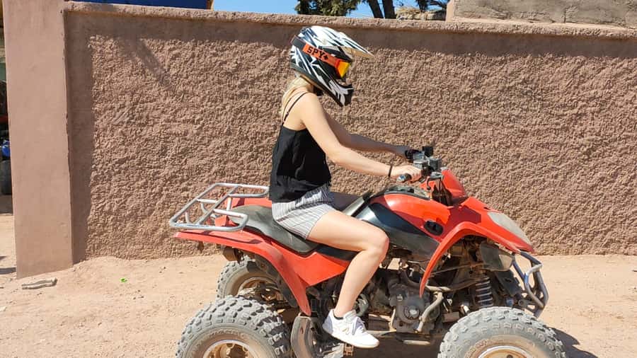 Marrakech: Palmeraie Quad Bike & Traditional Moroccan Spa - Mint tea and a glimpse of village life