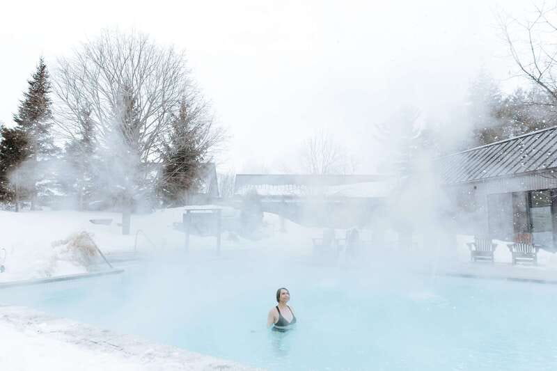 Mont-Saint-Hilaire: Nordic Spa Thermal Experience - A beautiful setting, with a real distance tradeoff