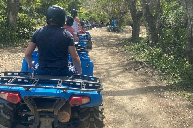 Montego Bay ATV Ride & Bamboo Rafting With Limestone Foot Massage - From Montego Bay to Lethe by private vehicle