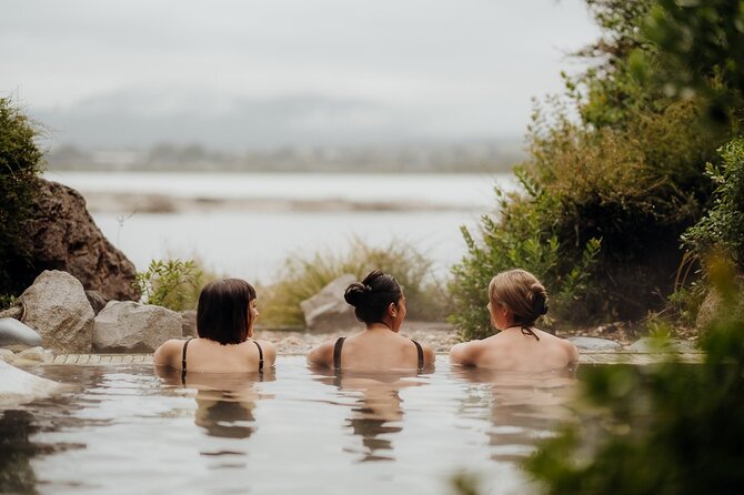 Polynesian Spa Rotorua: Deluxe Lake Spa Hot Spring Bathing - Lake Rotorua views from five warm mineral pools