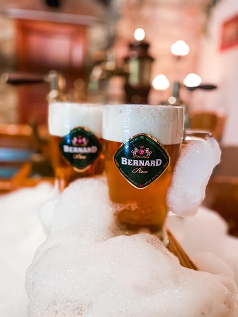 Prague: Beer Spa Bernard with Beer and Massage Option - Adding the 20-minute beer massage
