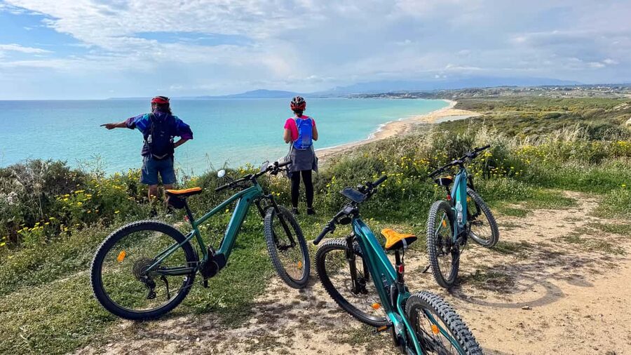 Scala Dei Turchi: E-BIKE TOUR Hidden Beaches, Sea, Relaxation [+SNORKELING ] - Why this is a good way to see Scala dei Turchi