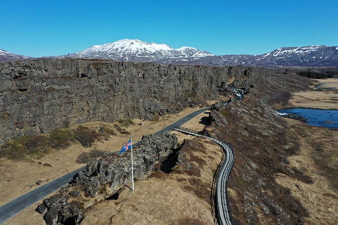 Small-Group Golden Circle, Hvammsvík Spa with Ticket & Crater - Gullfoss: water, spray, and a short walk