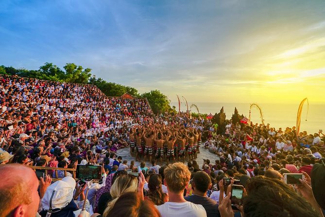 Sunset at Uluwatu Temple and Spa Tour - The optional Kecak dance at sunset