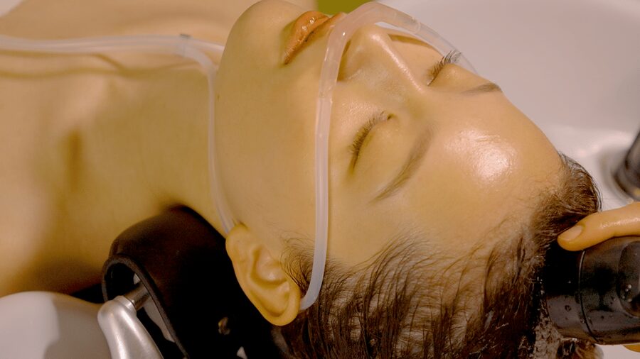 Tokyo: Scalp Care Treatment at a Head Spa - The sake scalp pack adds moisture after cleansing